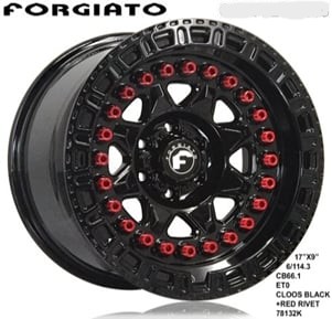 AROS # 17X9 6X114.3 ET0 MB-RD 78132K